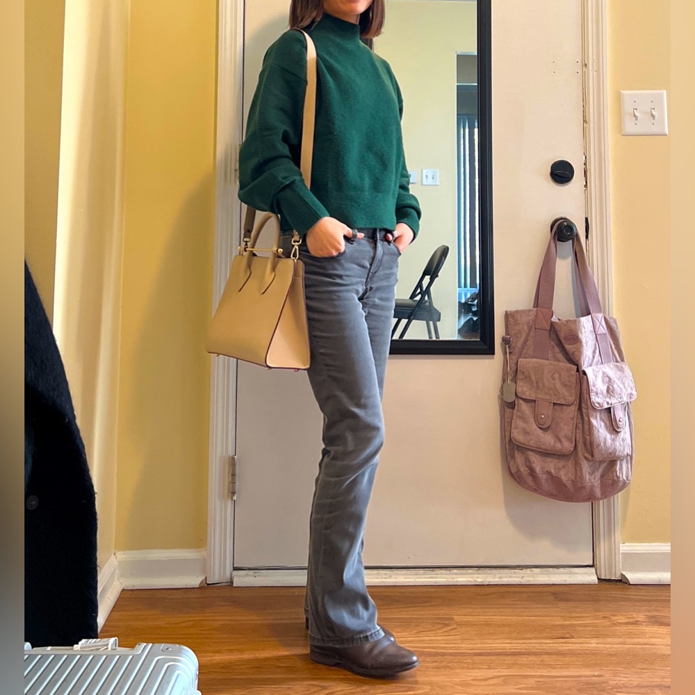 & Other Stories Mock Neck Sweater
